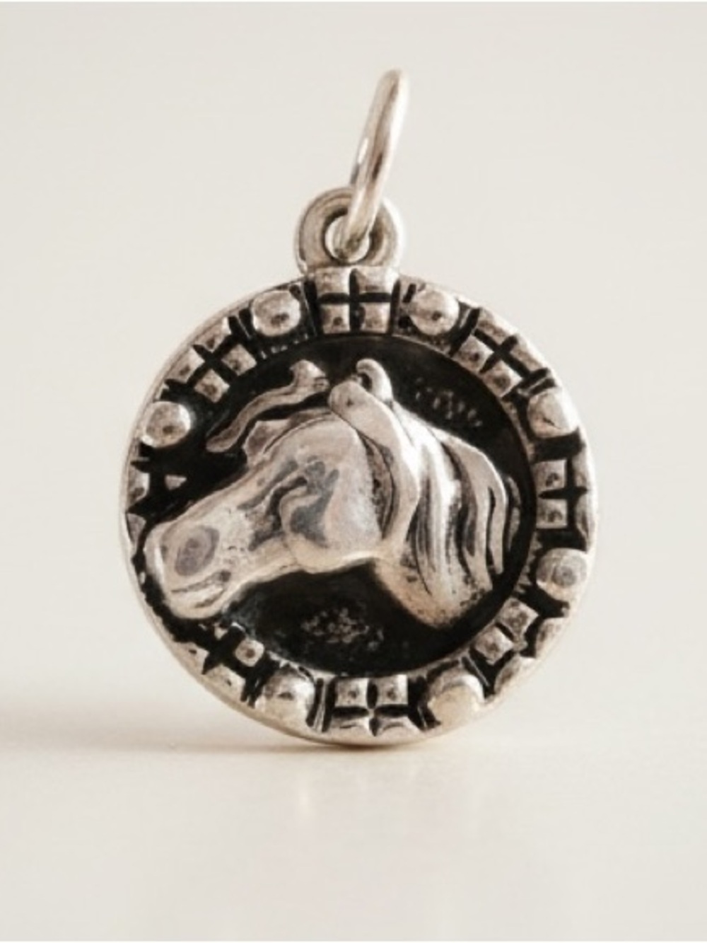 James Avery RARE horse head wreath derby winner charm medallion